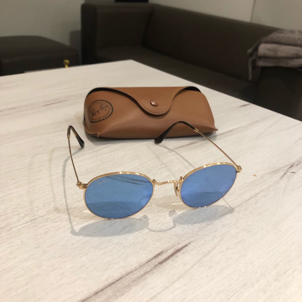 Ray ban round metal sunglasses